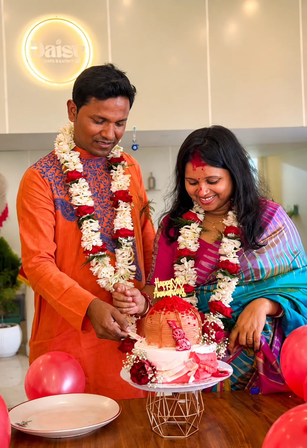 Anniversary celebration at Daisy Cafe & Eatery